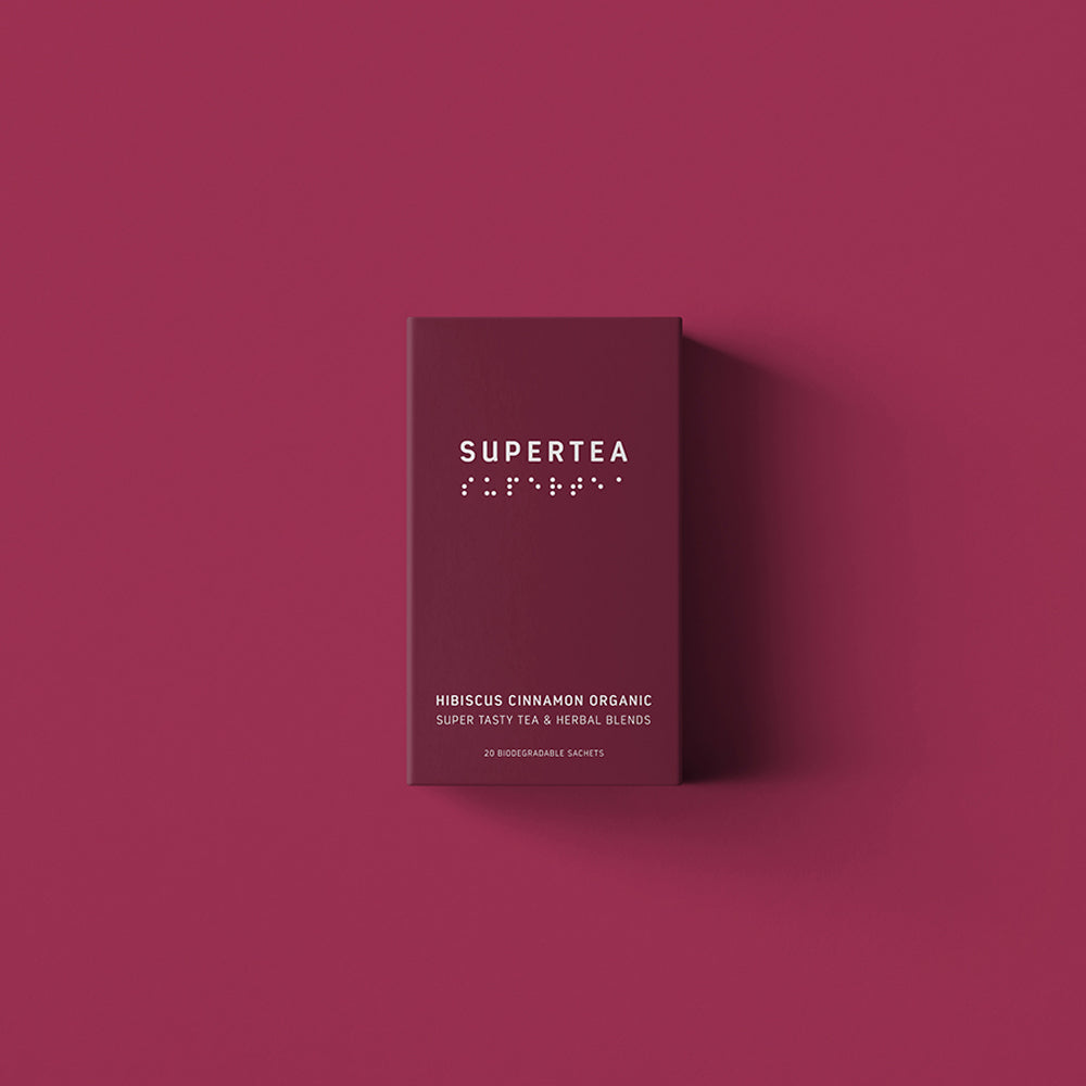 Supertea, Hibiscus cinnamon organic - 20 stk - brev te