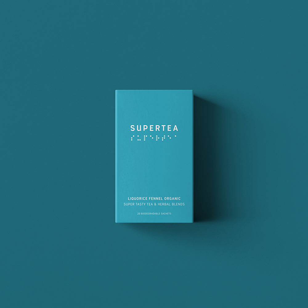 Supertea, Liquorice fennel organic - 20 stk - brev te