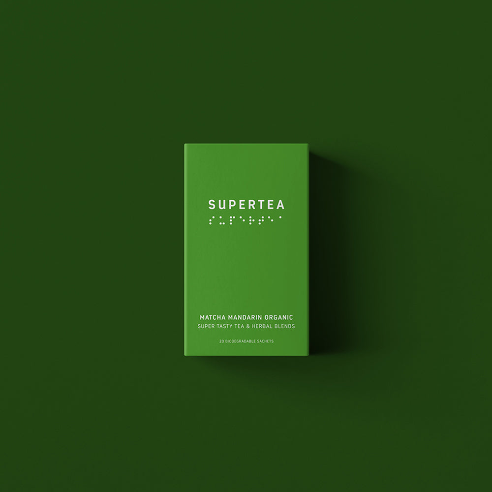 Supertea, Matcha mandarin organic - 20 stk - brev te