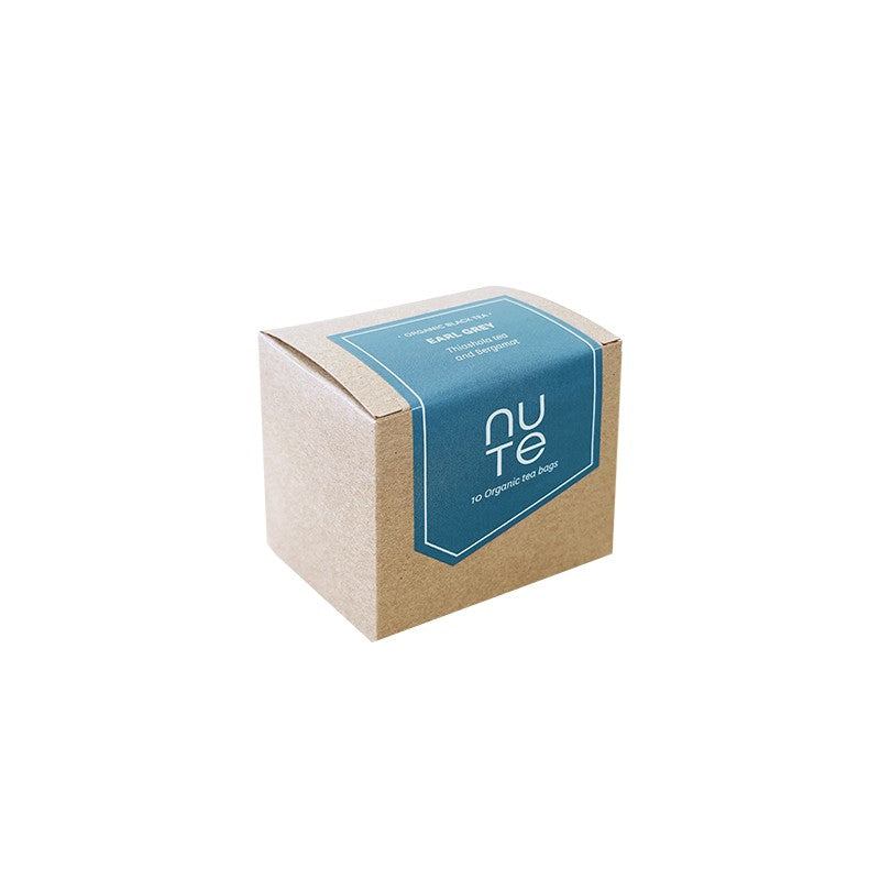 NUTE Earl Grey Organic - 10 stk - brev te