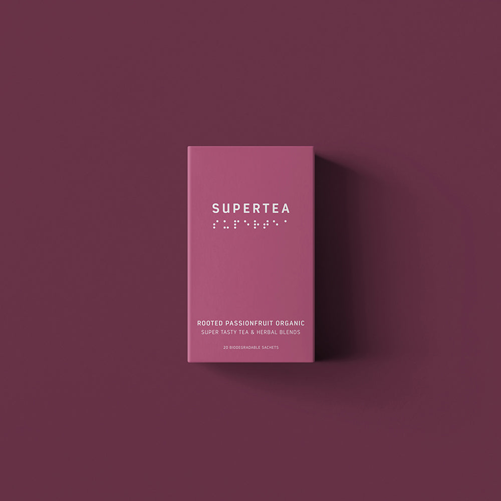 Supertea, Rooted passionfruit organic - 20 stk - brev te