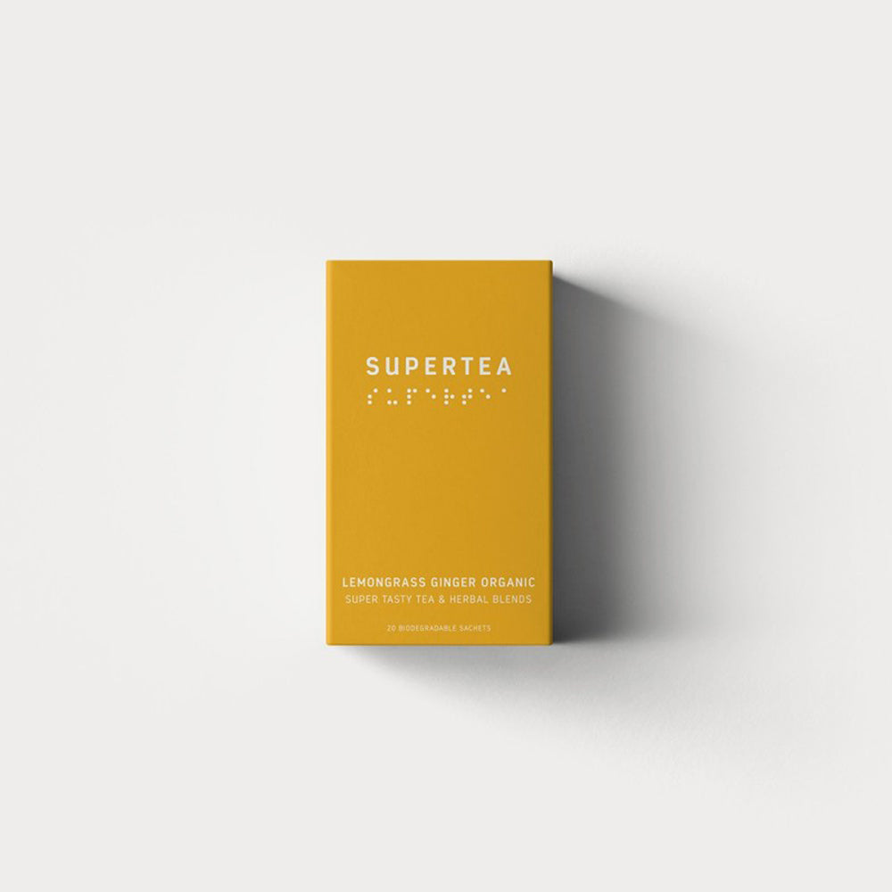 Supertea, Lemongrass Ginger Organic - 20 stk - brev te