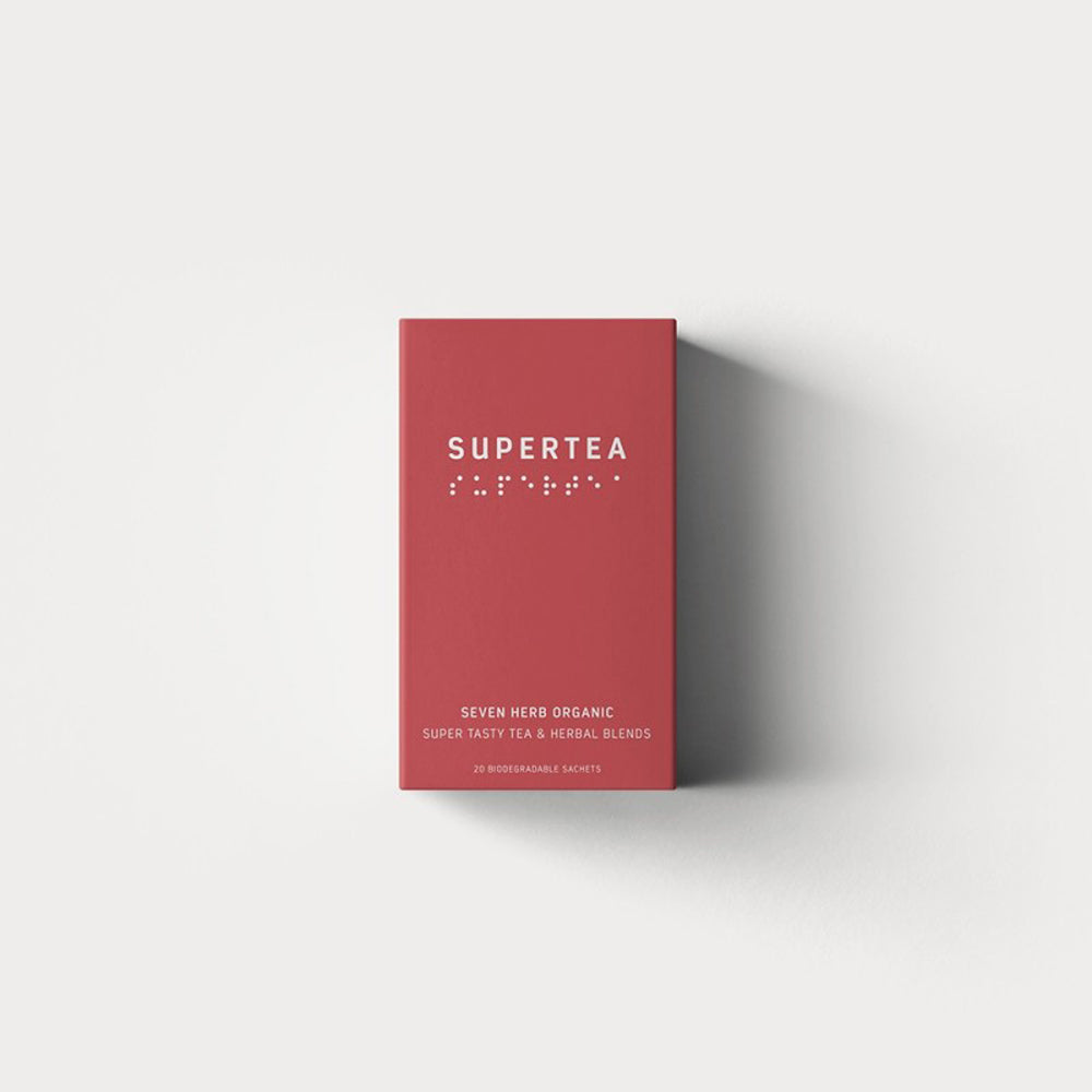 Supertea, Seven herb organic - 20 stk - brev te