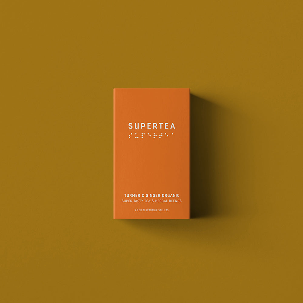 Supertea, Turmeric ginger organic - 20 stk - brev te